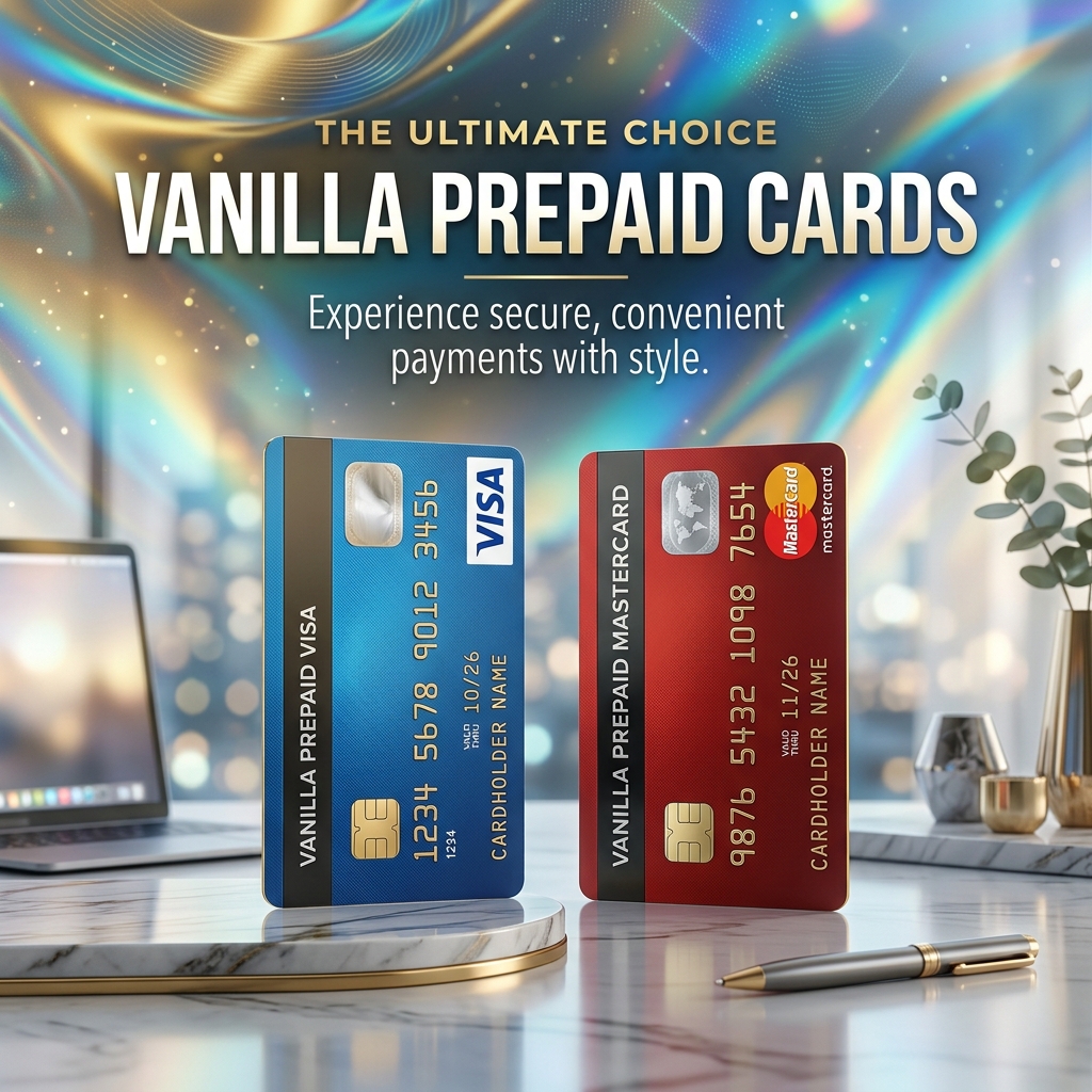 Vanilla Prepaid Visa and Mastercard Canada Banner
