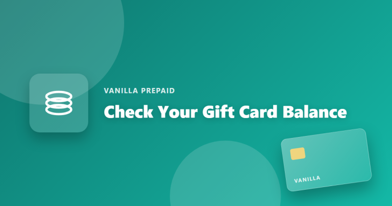 How to Check Your Vanilla Gift Card Balance