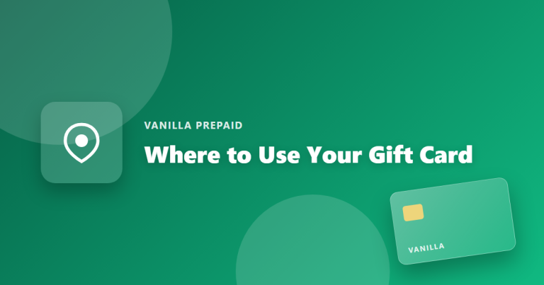 Where Can You Use a Vanilla Gift Card?